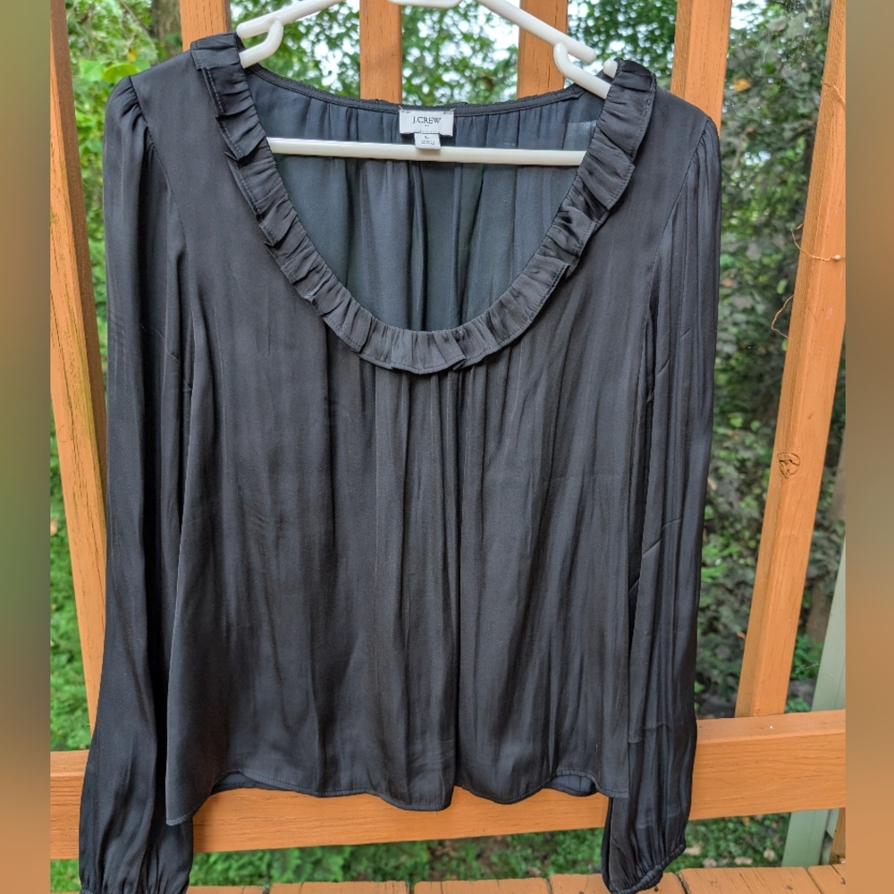 J. Crew Peasant Top